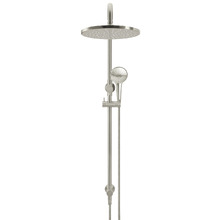 Round 3 Function Twin Shower With Square Gooseneck